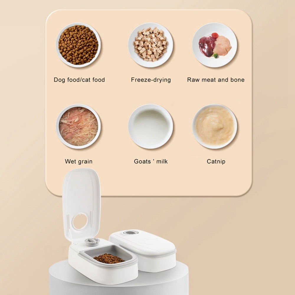 Smart Automatic Pet Feeder with Timer – Hassle-Free Mealtime for Cats & Dogs - amazing bark 