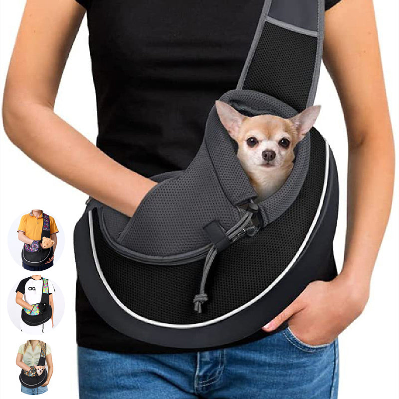 Portable Crossbody Pet Carrier for Women – Stylish & Comfortable Travel for Cats & Dogs - amazing bark 