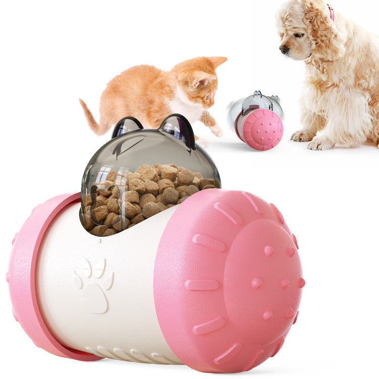 Fun & Engaging Food Dispensing Ball – Slow-Feeding Interactive Toy for Dogs & Cats - amazing bark 