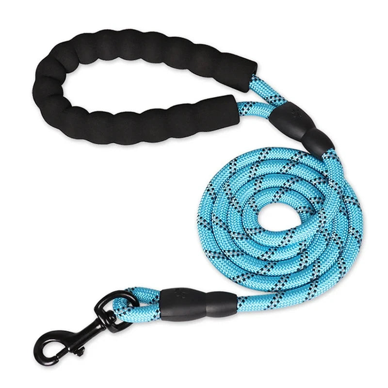 Stay in Control! Reflective Dog Leash with Padded Handle - amazing bark 