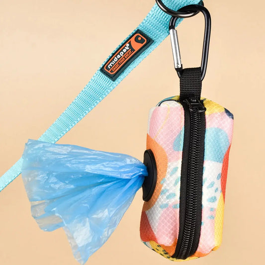 Poop in Style! Cute Designer Poop Bag Holder – Easy Attachment for Any Leash - amazing bark 