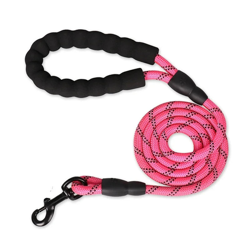 Stay in Control! Reflective Dog Leash with Padded Handle - amazing bark 