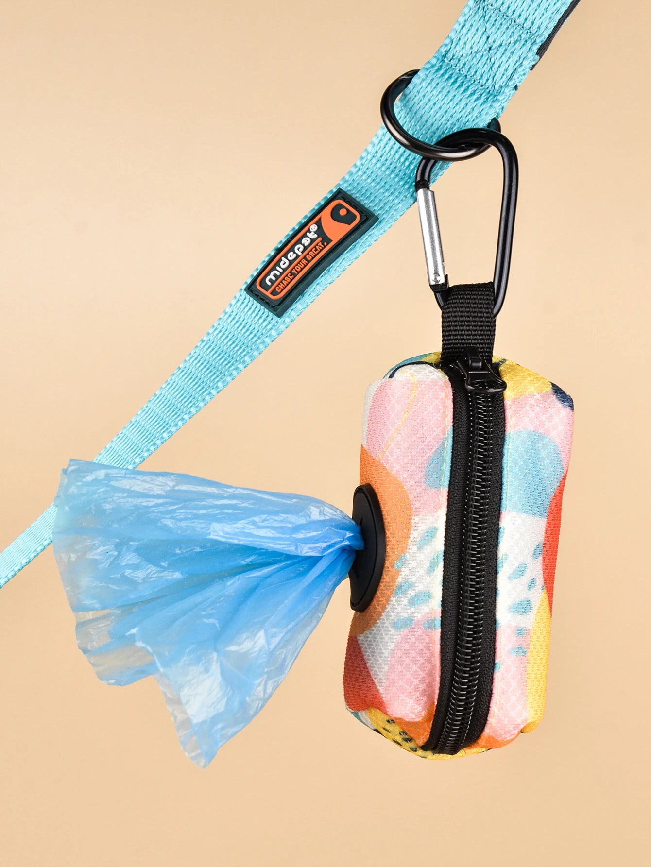 Poop in Style! Cute Designer Poop Bag Holder – Easy Attachment for Any Leash - amazing bark 