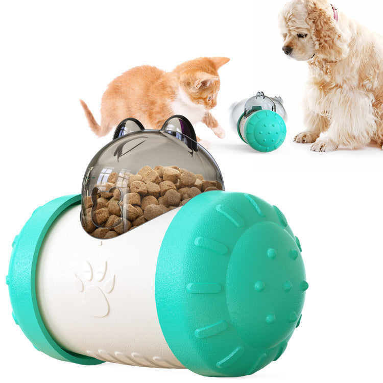 Fun & Engaging Food Dispensing Ball – Slow-Feeding Interactive Toy for Dogs & Cats - amazing bark 